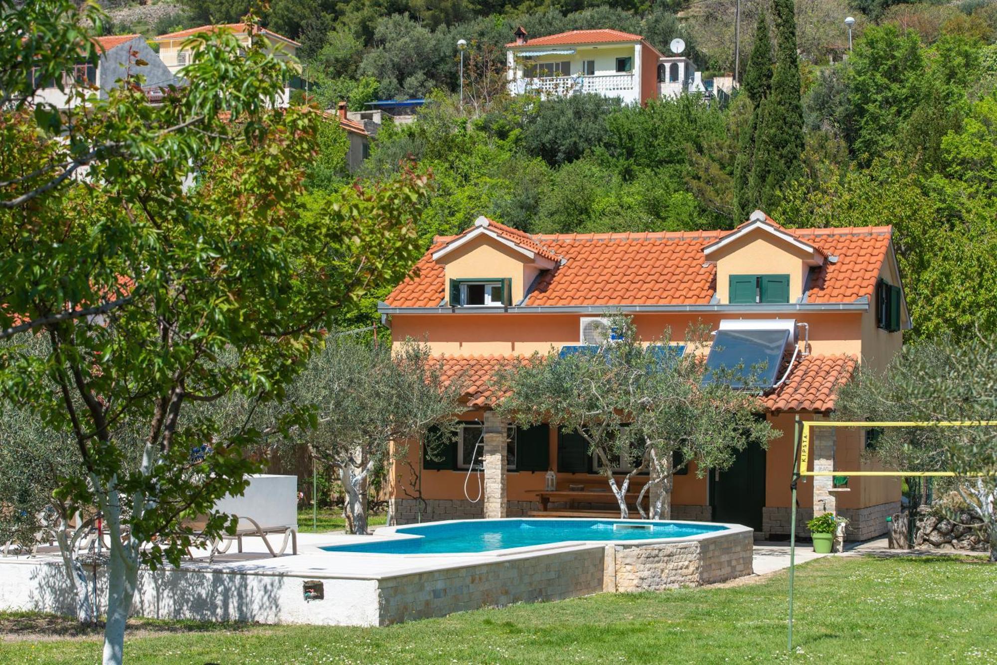 Peace Point Villa Žrnovnica Exteriör bild